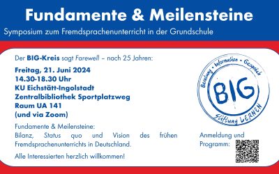 Fundamente und Meilensteine: Symposium zum Fremdsprachenunterricht in der Grundschule